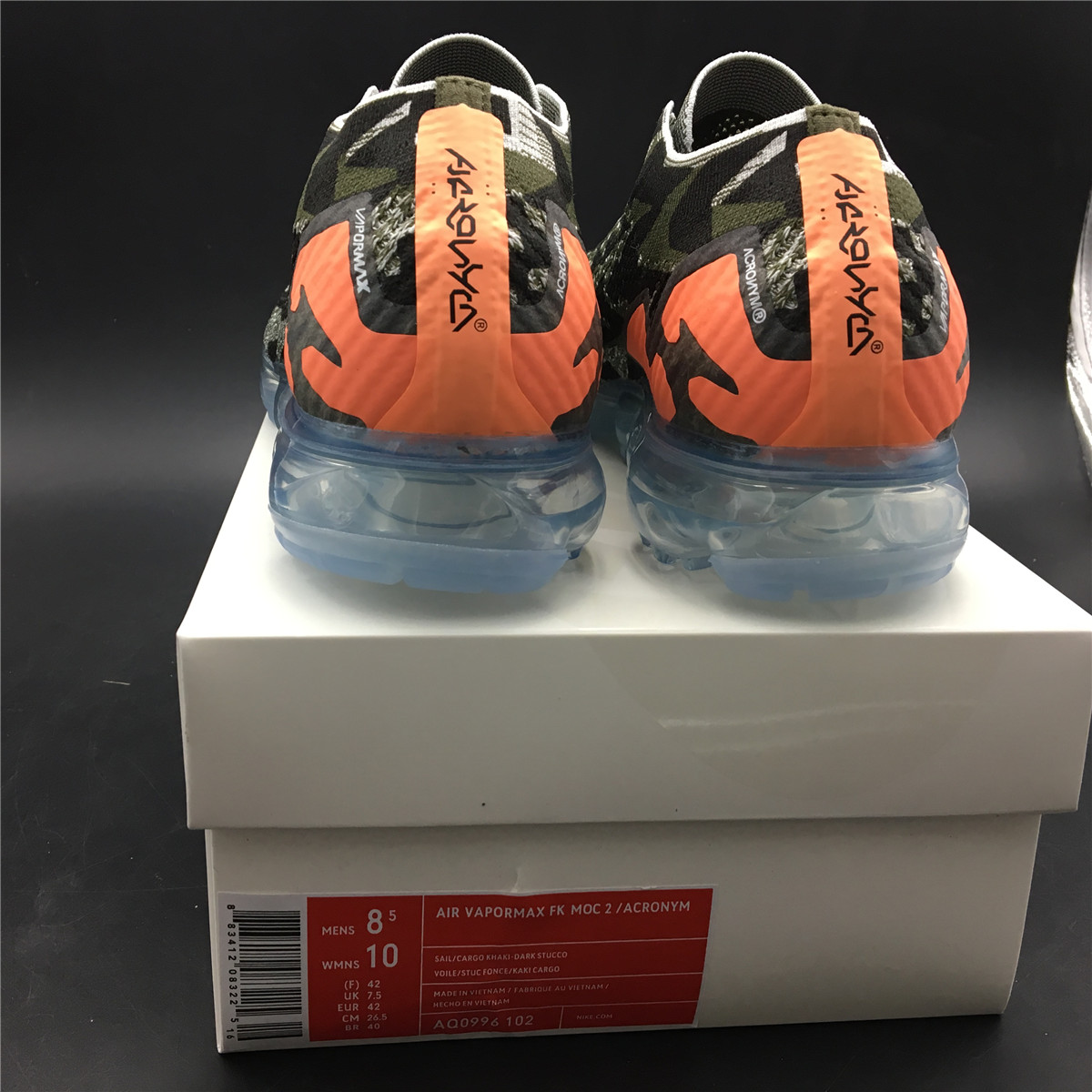 Nike Air Vapormax Fk Moc 2 Acronym